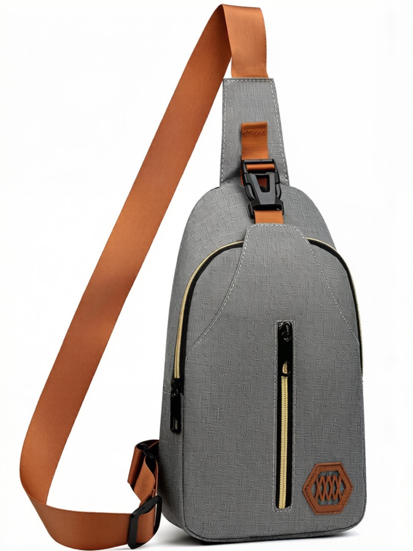 Viral Crossbody Sling Bag, Waterproof Nylon Chest Bag for Everyday, Aesthetic Spring 2026 Trend, TikTok Made Me Buy It, Must-have Travel Gear.