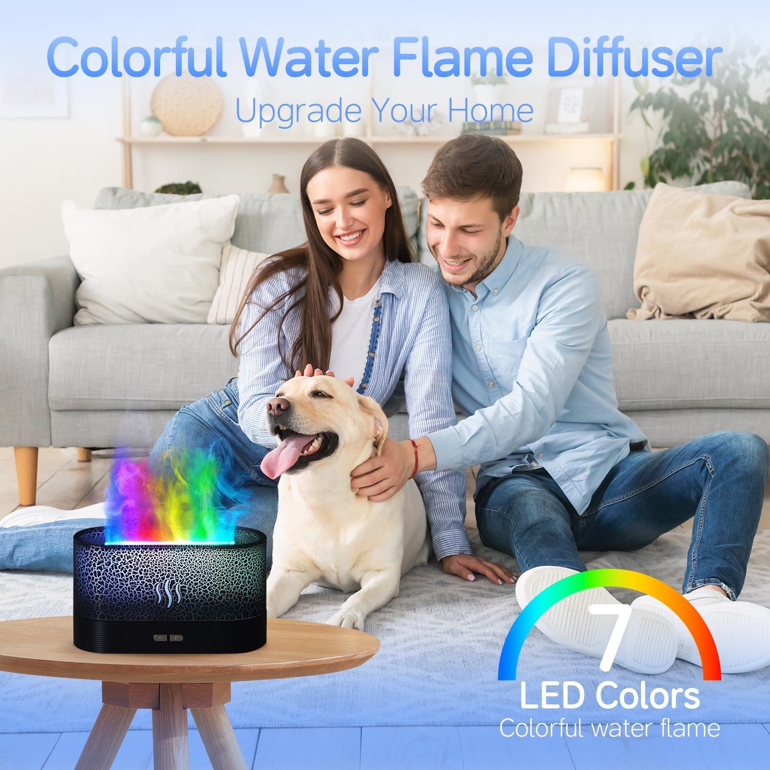 Portable Aroma Essential Oil Diffuser, USB Rechargeable Humidifier, Smart Car Aromatherapy Atomizer for Home Office Car, Fragrance Aroma Humidifier