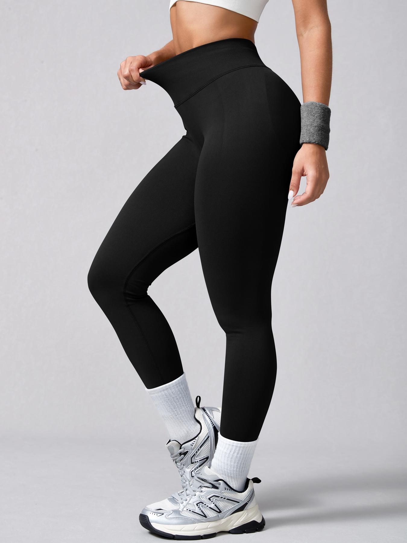 Women's High Waist Tight-Fitting Peach Butt Shaping Yoga Pants, Soft Skin-Friendly Long Workout Tights, Gym Fitness Leggings for All Seasons, Perfect for Gym Running Hiking