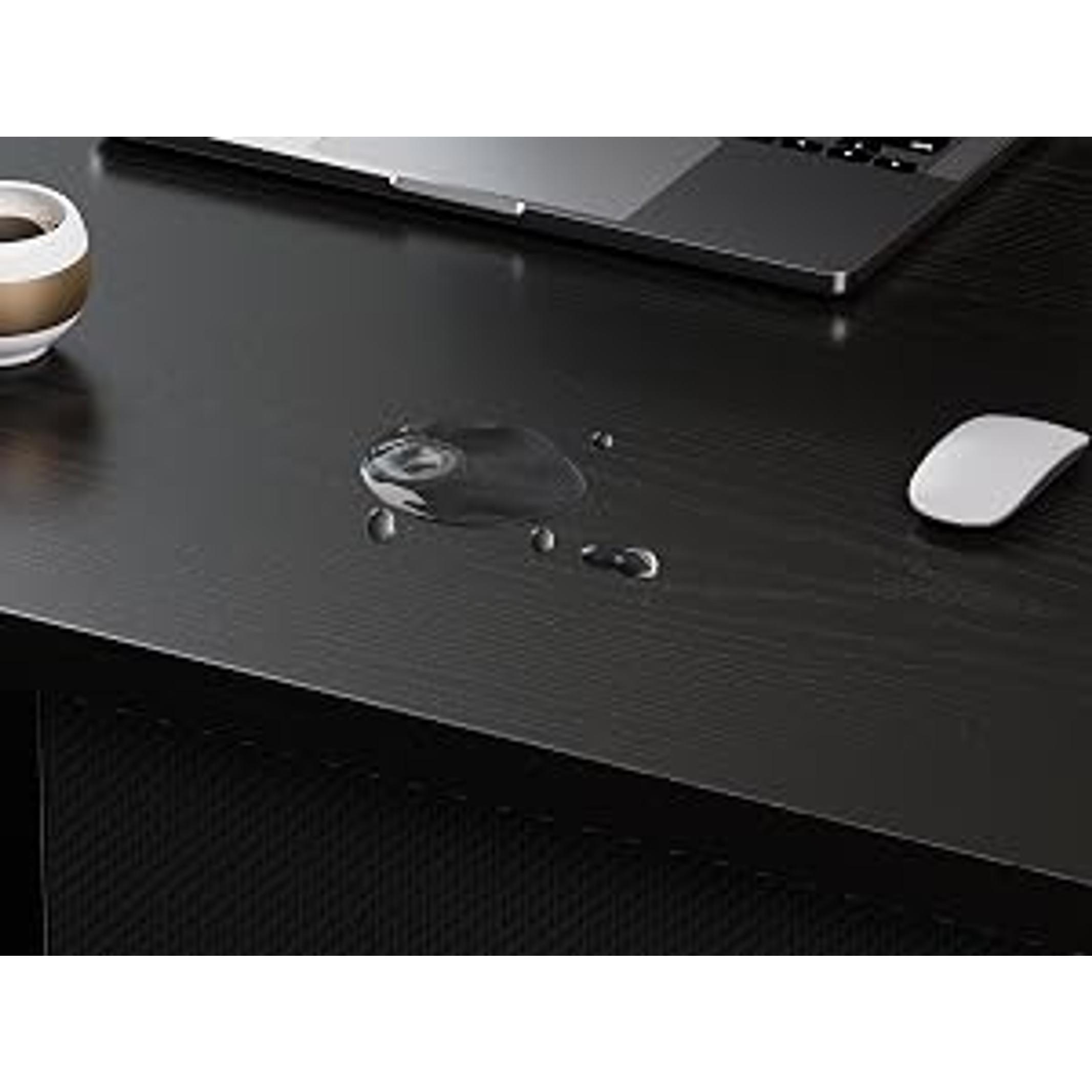 32-Inch Small Computer Desk Table with 2 Drawers - Compact Indoor Furniture for Bedroom, Home Office Writing & Study Spaces (Pink)
