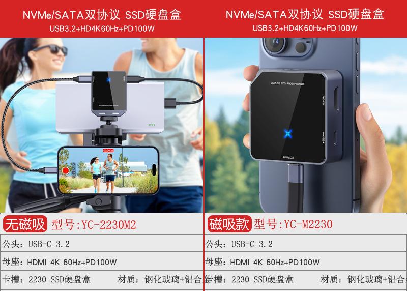 Type-C card reader, multifunctional all-in-one OTG mini TF camera SD card reader compatible with Apple and Huawei