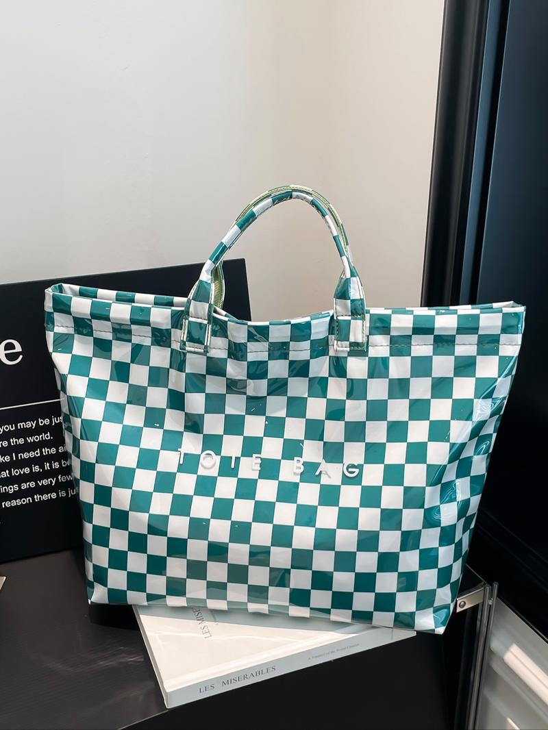 26 Valentine's Day Women's Shoulder Bag, Chic Preppy Style, Casual Commuter Bag, Large Capacity Tote Bag, Lightweight Design, Perfect Gift for Her