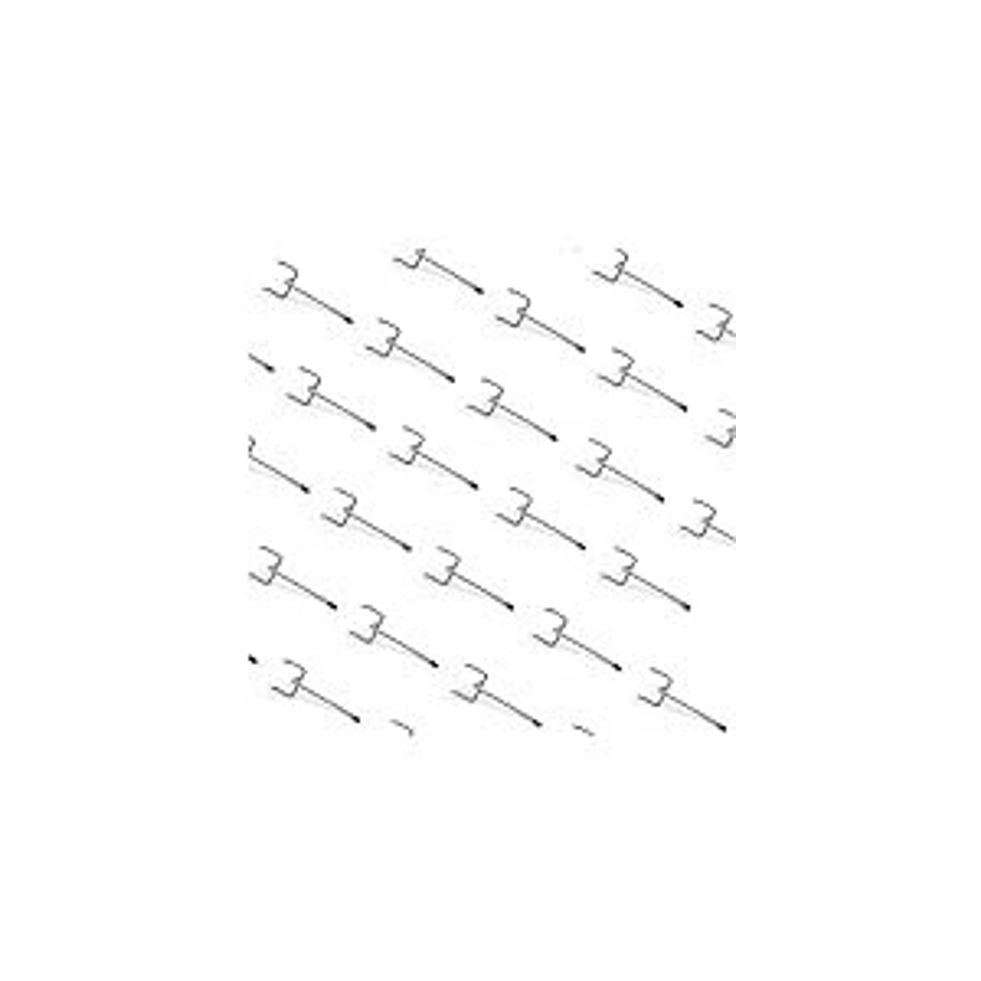 40 Pack Pegboard Hooks J-Hook – 1 Inch Black J Hooks for Pegboard – Heavy Duty Peg Board Hooks for Hanging Jewelry, Keys, Retail Items & Small Tools – Fits 1/8” & 3/16” Pegboards
