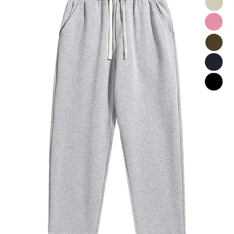Men's Solid Color Pants, Casual Athletic Pants, Athleisure Style Pants, Regular Fit Casual Comfy Jogger Pants for Daily Wear, Men's Trousers for All Seasons