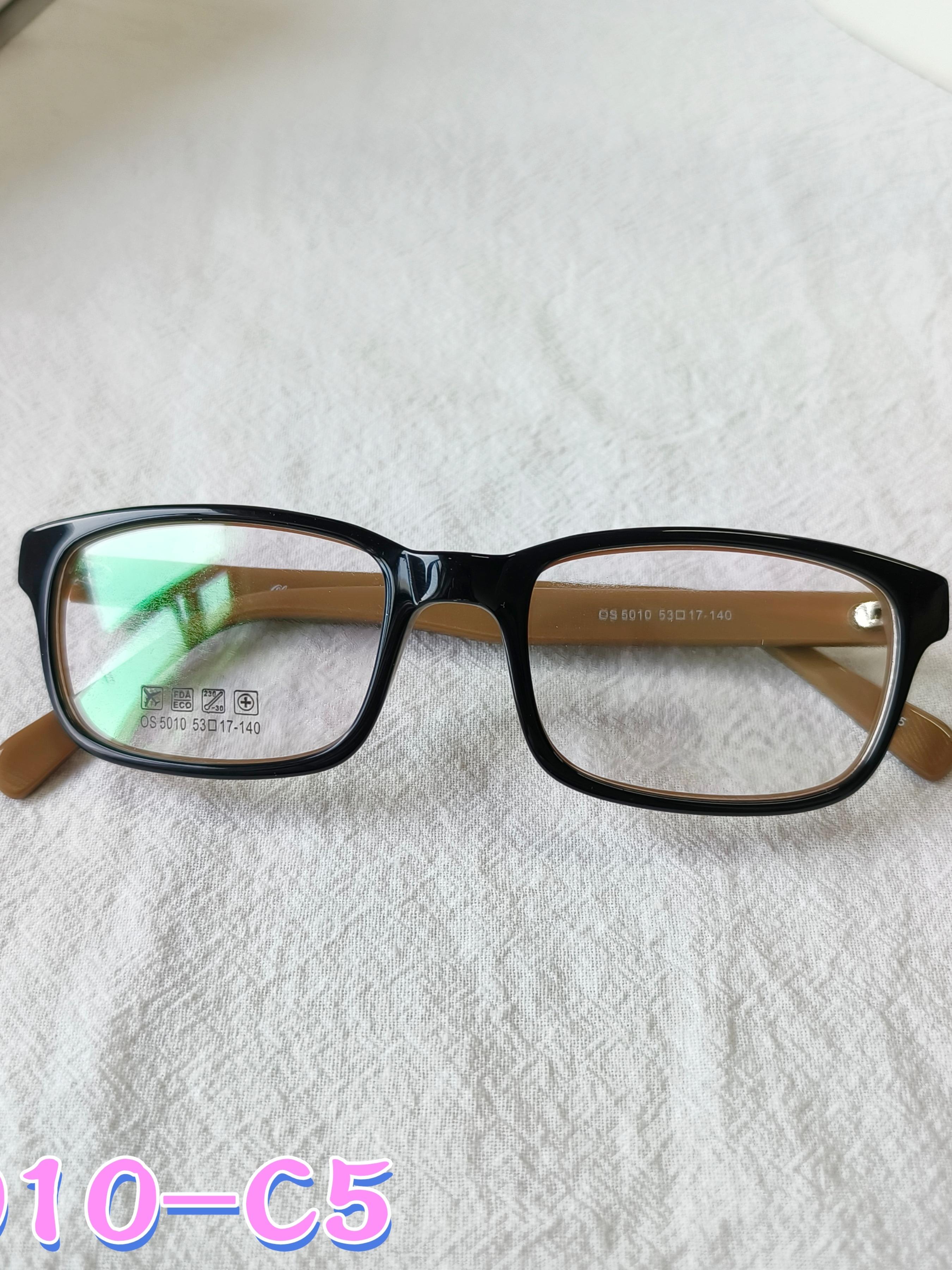 Single-Piece Eyewear Frame, Multiple Colors Available, High-End Round Design, Anti-Slip Comfortable Wear, Essential Office Commute Accessory