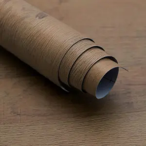 31"x354" Dark  Contact Paper Peel and Stick Brown Wallpaper  Grain Vinyl Wrap  Self Adhesive Temporary Wall Paper for Apartments Farmhouse Cubicle Furniture Wallpaper Sticker