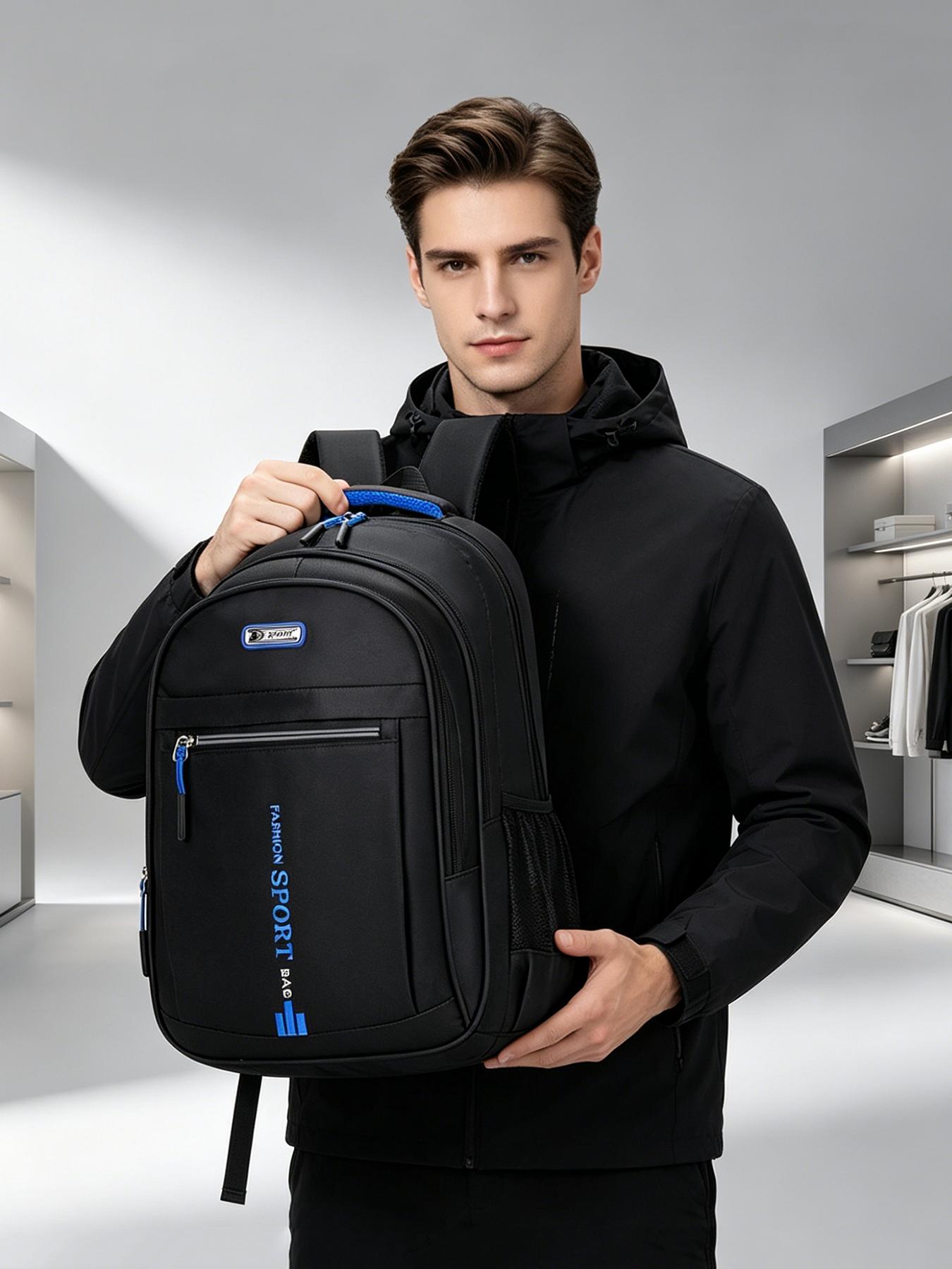 Multi-Compartment Large Capacity Business Backpack – Stylish & Functional Men’s Laptop Travel & Daily Commute Daypack