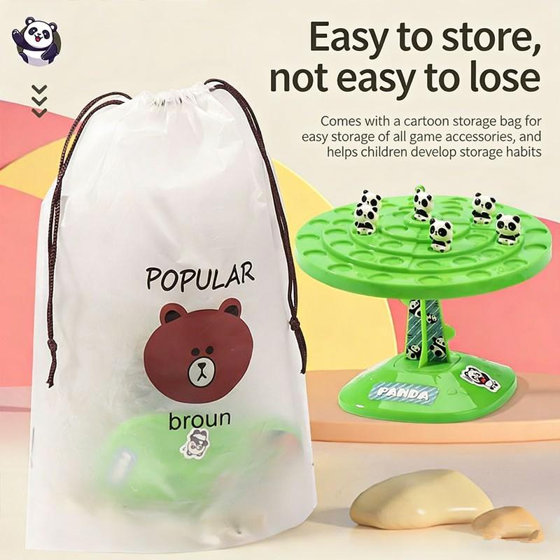 Panda Balance Tree Focus and Coordination Training Toy, High-Quality Educational Puzzle for Kids, Hand-Brain Skill Development
