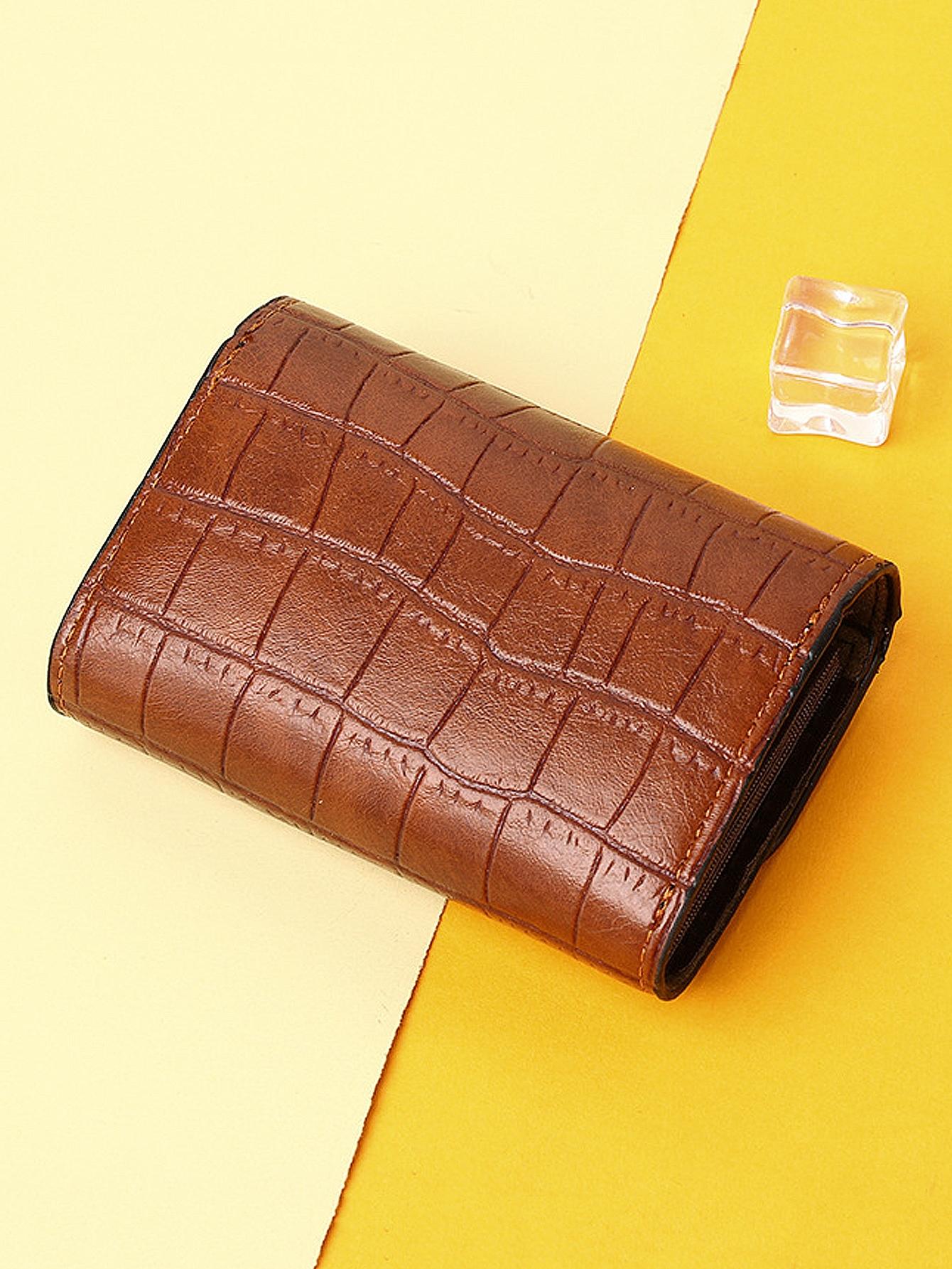 2026 fashion trend unique design stone-pattern coin purse, simple multi-card slot wallet, stylish small pocket organizer, fashionable card holder