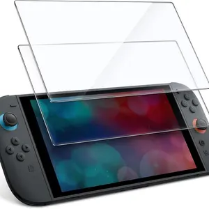 Nintendo Switch2 7.9-Inch Tempered Glass Screen Protector, 9h Hardness, Bubble-Free Anti-Scratch Design, Includes Alignment Kit