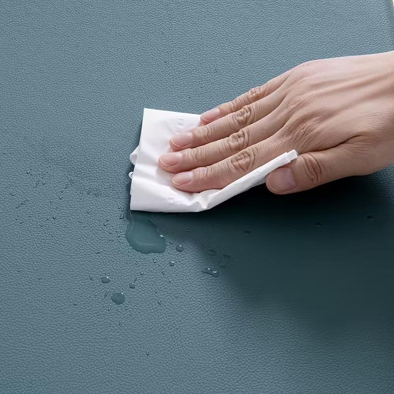 Self-adhesive 3D relief bumper soft wall panel, peel and stick, removable, soundproofing, safety protection, high-end leather wallpaper, for home decoration, bedroom, living room background, kitchen, 13.78inx13.78in