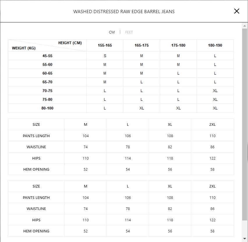 Thesupermade Washed Distressed Raw Edge Scimitar Jeans