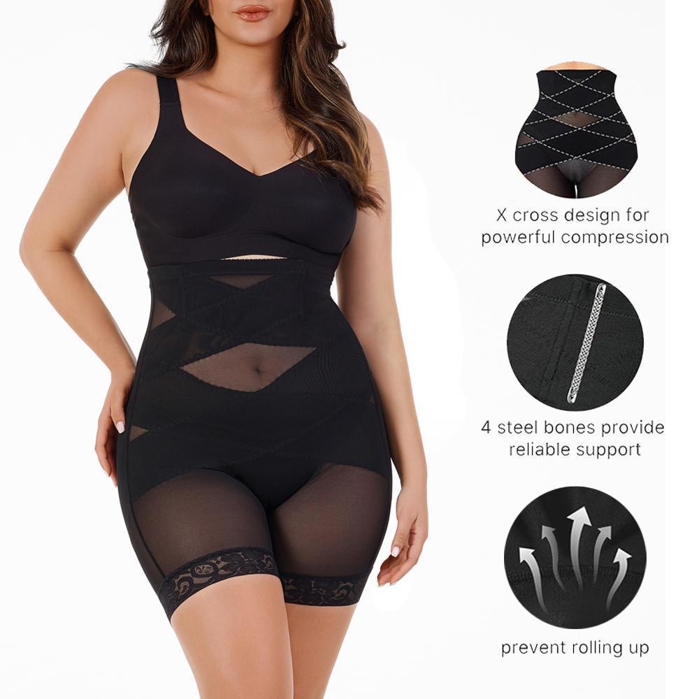1/2/3PACK Postpartum Recovery Shapewear for Women, High Waisted Tummy Control Butt Lifting Thigh Girdles Body Shaper Underwear Briefs Shorts Pants