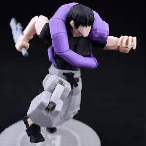 9L3D Articulated Poseable Figure Lucky Dummy13 Toji Fushiguro Jujutsu Kaisen Inverted Spear Of Heaven Soul Liberation Blade Toys