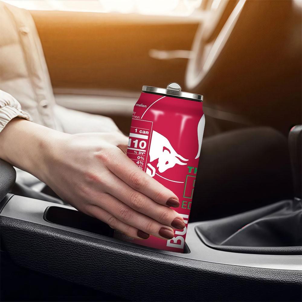 1pc 17oz Sports Insulated Cup, 304 Stainless Steel Vacuum Cup, Portable Camping Cup, Leak-Proof Straw Cup, Hot and Cold Drink Cup