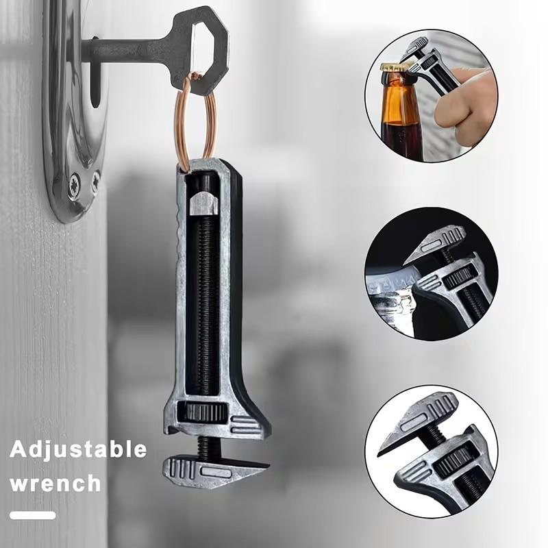 Ergonomic Mini Wrench, Durable Design for Outdoor Camping, Emergency Survival, Portable Industrial Tools, Versatile Tool, Global Use