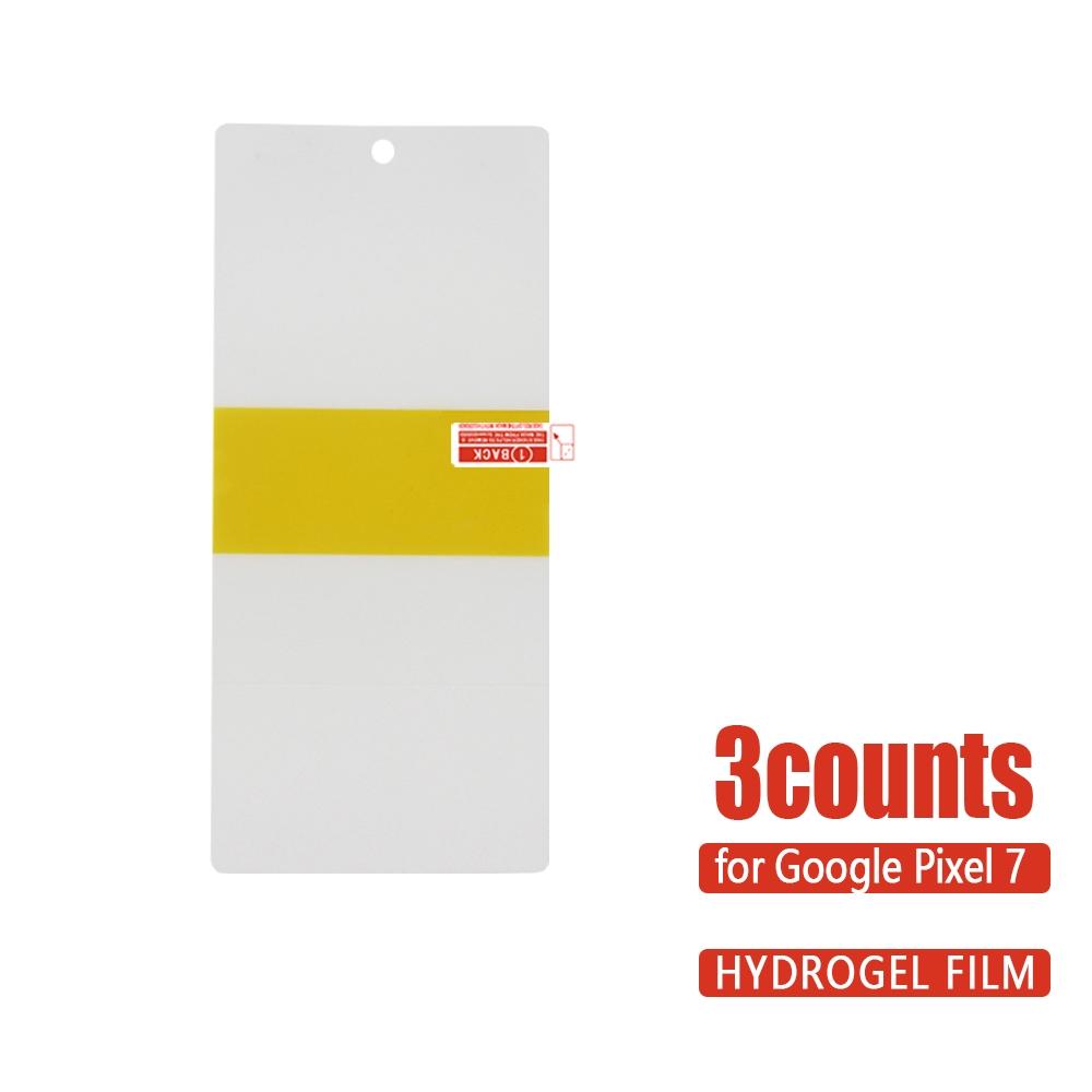 HD Clear Phone Screen Protector, 3 Counts Anti-scratch Phone Screen Protective Film, Phone Accessories Compatible with Google Pixel 6 6a 6 Pro 7 7a 7 Pro, Cover