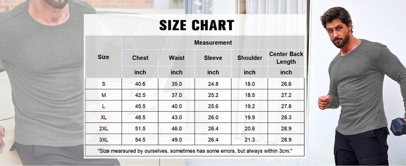 COOFANDY Men's 2 Pack Muscle T-Shirt Stretch Long Sleeve Gym Workout Bodybuilding Training Tee Shirts Casual Hipster Tops COOFANDY Men's 2 Pack Muscle T-Shirt Stretch Long Sleeve Gym Workout Bodybuilding Training Tee Shirts Casual Hipster Tops