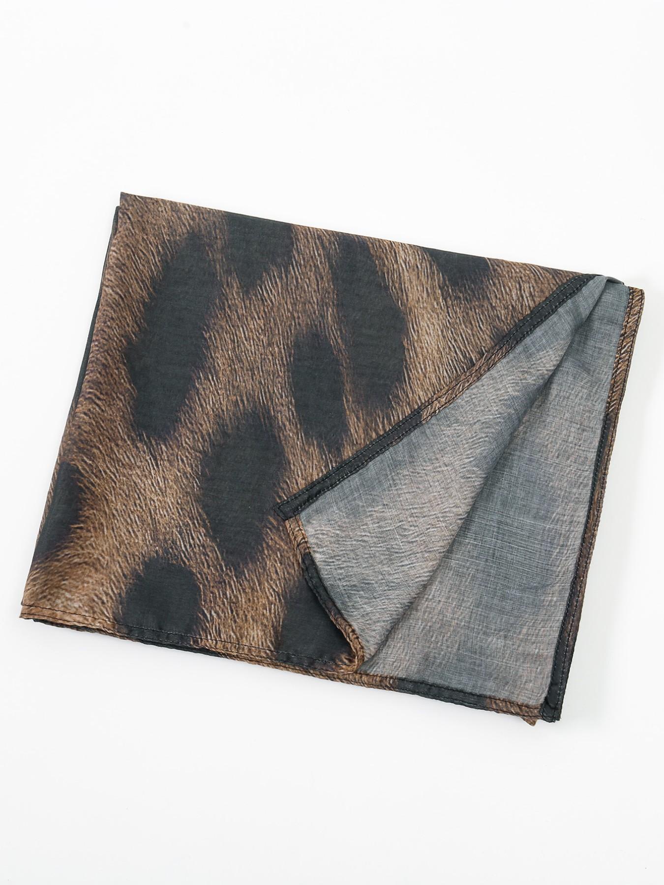 1PC Women's Bohemian Style Watercolor Floral Print Hijab Vela Headscarf/Scarf, Casual Soft Windproof Shawl, Suitable For Daily Wear For Dress Turban Hijab