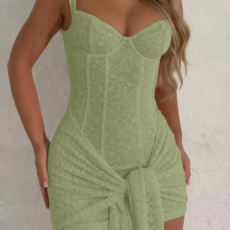 Women's Plain, Basic Solid Color Sleeveless Short Dress for Party Club Dating Wear, Ladies Clothes for Summer, Bodycon Dresses