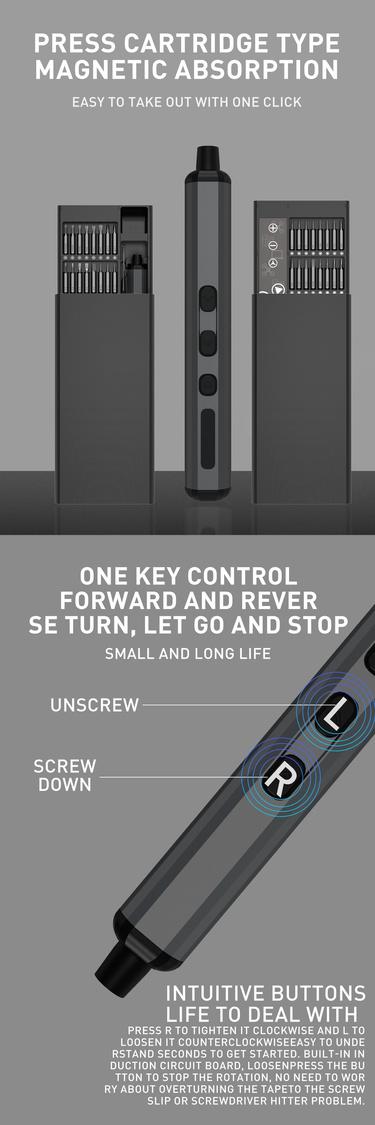 VMAN 68-Piece Mini Cordless Electric Screwdriver Kit for Home Repairs - Ergonomic, Versatile, Compact, Includes tools gadgets Springtok