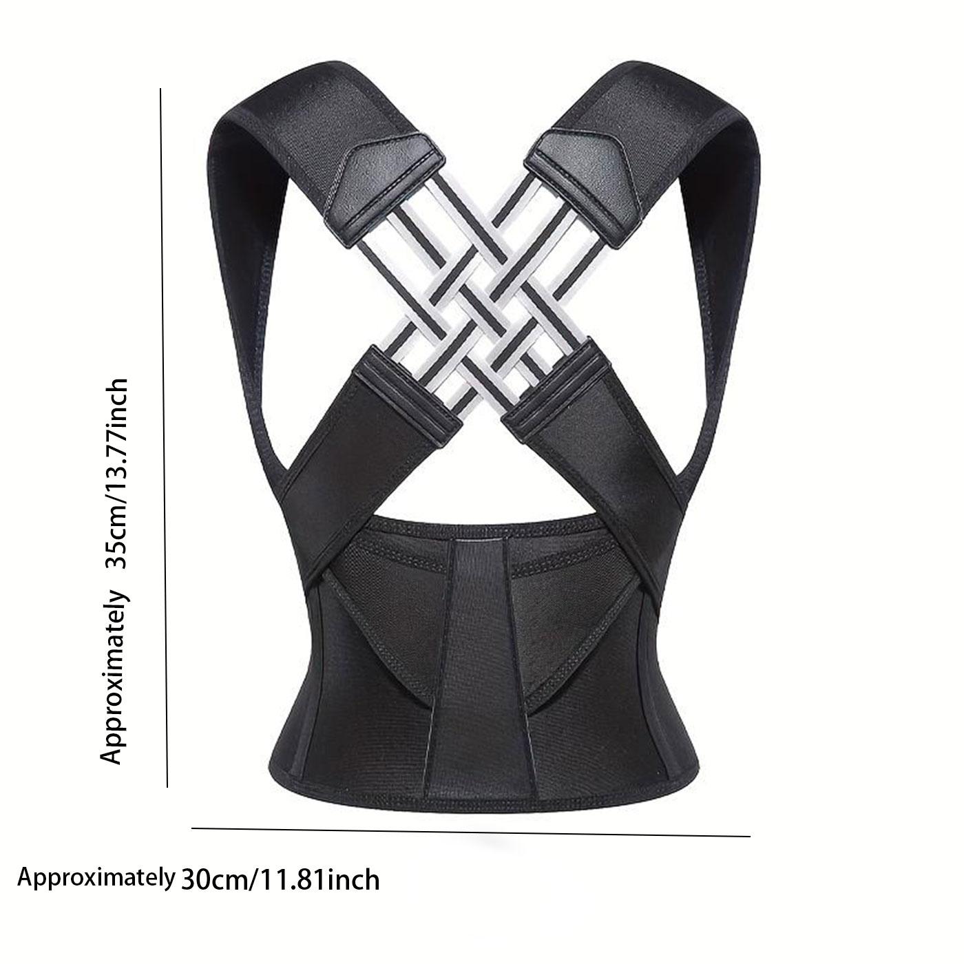 Adjustable Waist Back Support Belt, Massage Belt Sports Support Strap, Body Care Belt, Posture Straightener for Comfort and Stability