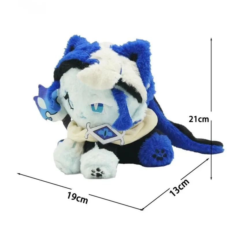 Shadow Milk Cookie Plush Toy Pure Vanilla Cookie Etemal Sugar Cookie Stuffed Doll Collectible Toy For Kids Game Fans Gift