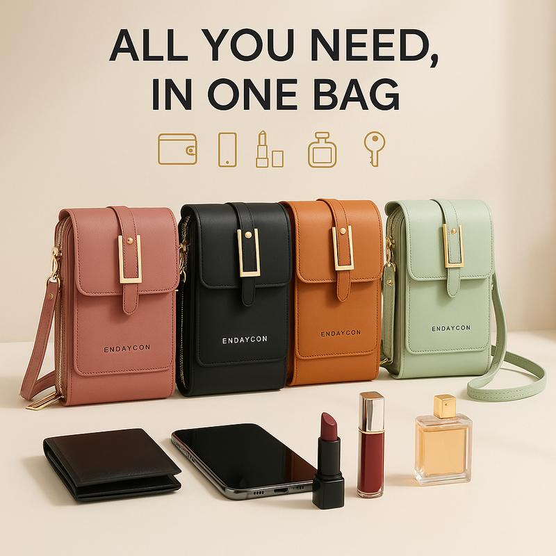 Women’s Fashion Crossbody Shoulder Bag 2025 New Waterproof Messenger Large Capacity Lightweight Phone Bag