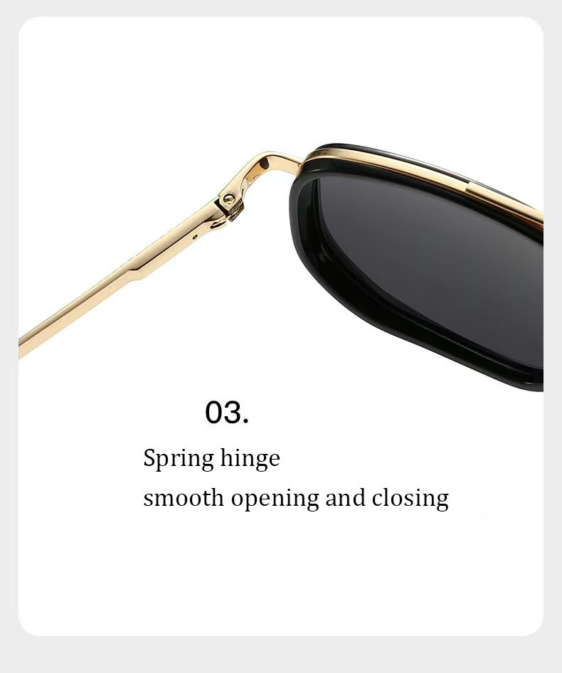 Sunglasses for Travel USE, Fashion Fall/Summer 2025 Geometric Frame Double Beam Sun Protection Glasse25 Trends, Travel Accessories,summer Outfits, summer Freshness, Vacation Outfits summer Outfits 2025