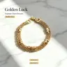Women's 7 in Gold-Plated Elephant Charm Bangle - Minimalist Dainty Charm Bracelets for Adults, 7 inches Everyday Wear Jewelry, Fits Most Wrist Sizes, Lucky Birthday/Wedding Accessory