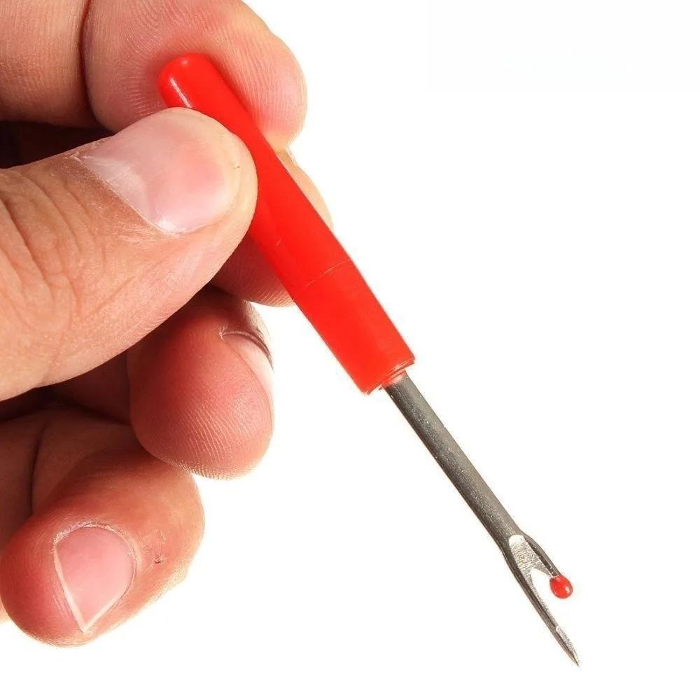 Professional Multi-Slip Grip Seam Ripper: Durable Stitch Remover & DIY Fabric Cutting Tool, Sharp Sewing Scissors & Must-Have Home Tailoring Accessory for Easy Crafting.