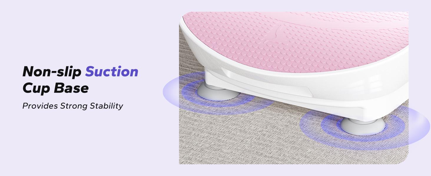 MERACH Vibration Plate Exercise Machine, Lymphatic Drainage Machine, Whole Body Workout Vibration Platform for Wellness and Fitness