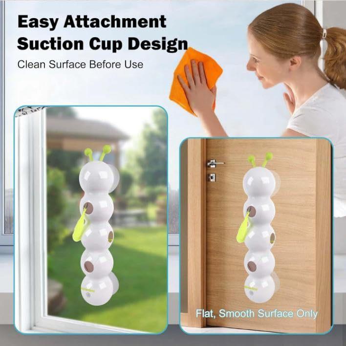 New pet interactive toy - Caterpillar Automatic Feather Smart Suction Cup Self-Entertaining Stick Cat Toy Cat Stuffer