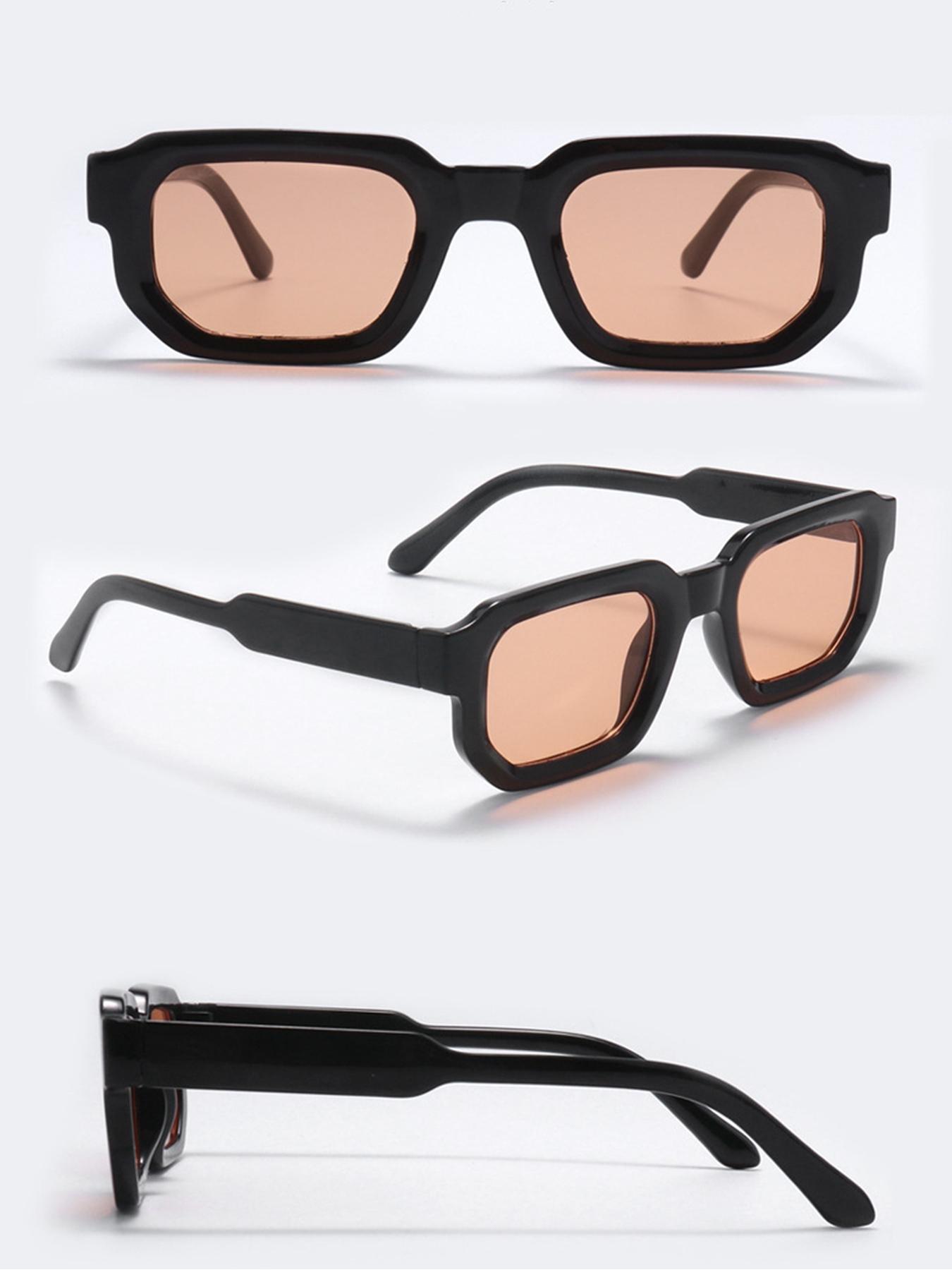 Unisex Square Sunglasses, Perfect for Daily Driving and Music Festivals, Ideal Gift Choice, Stylish and Versatile Eyewear