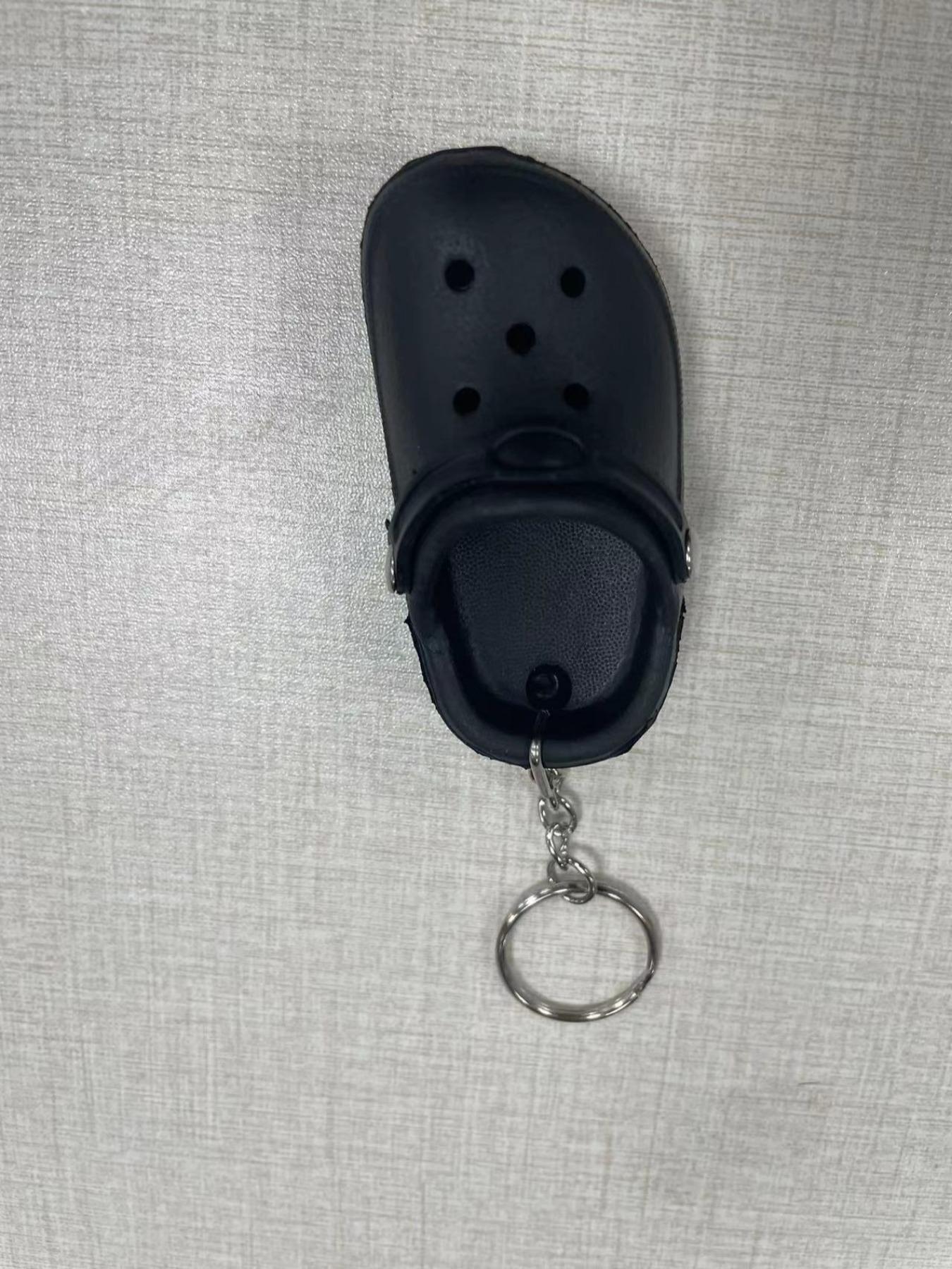 Mini Cute Plastic Sandal Keychain, Fashionable Replica Sandal Key Holder, Daily Outing Wallet Phone Backpack Decorative Pendant