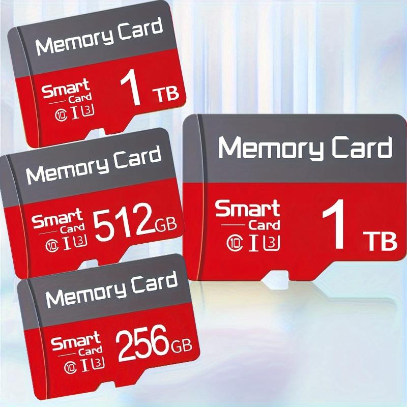 High-Speed Micro SD Card with Adapter, Compatible with Android Phones, Pcs, Computers, Cameras, Car Navigation, Storage Solution, Microsd Memory Card