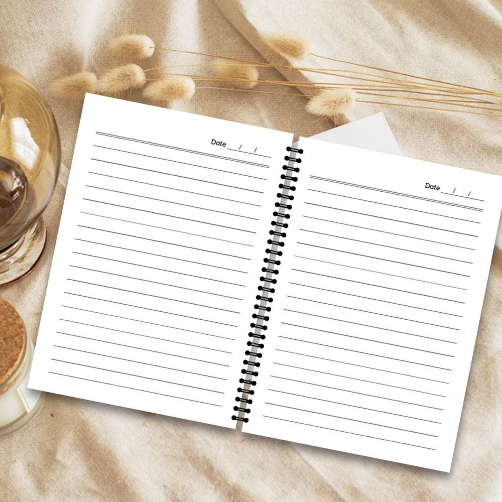 New Bestselling A5 Flashing Light Notebook, 100 Pages Sketch Book, Spiral Coil Journal, Sticky Notes, Ideal for Drawing and Note-Taking