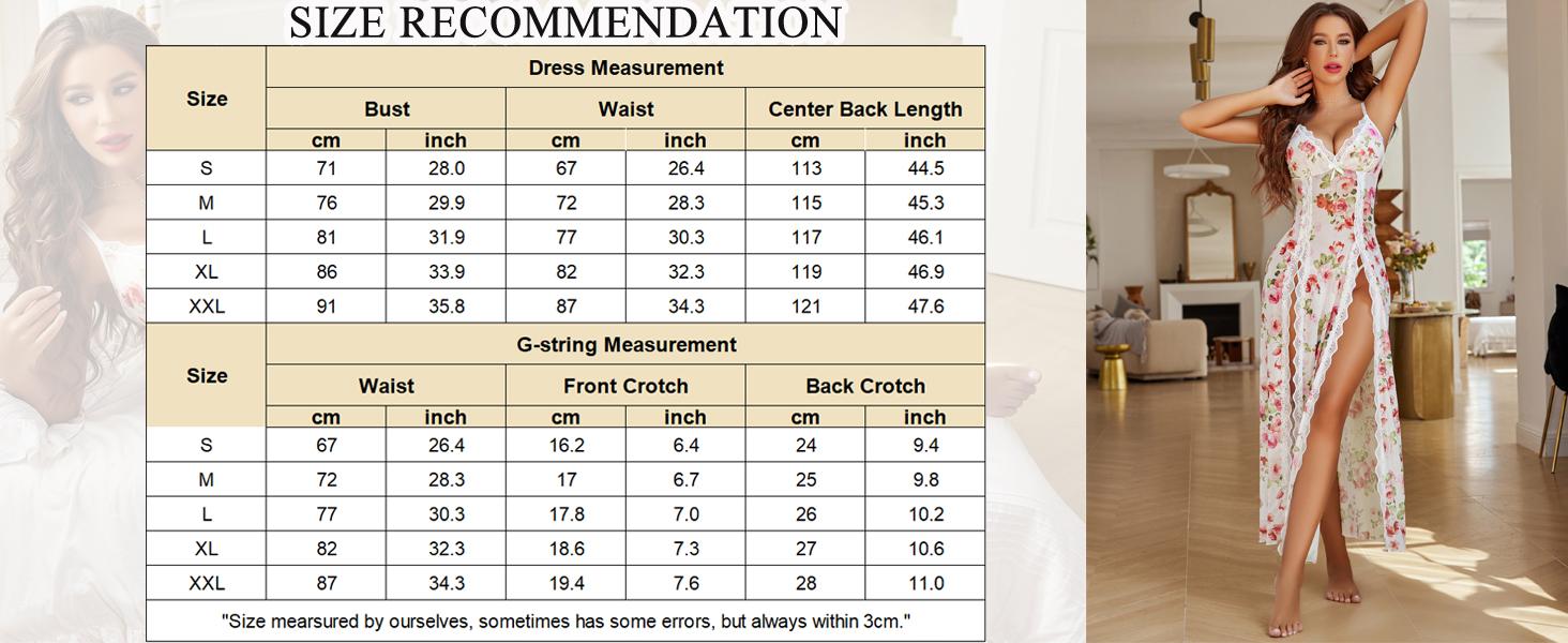 Avidlove Women's Lace Nightgown Floral Mesh Chemise with V-Neck & Side Splits Fitted Loungewear for Comfortable Wear Soft Lightweight Lingerie - Drop Shoulder Nightdress SpringStatements