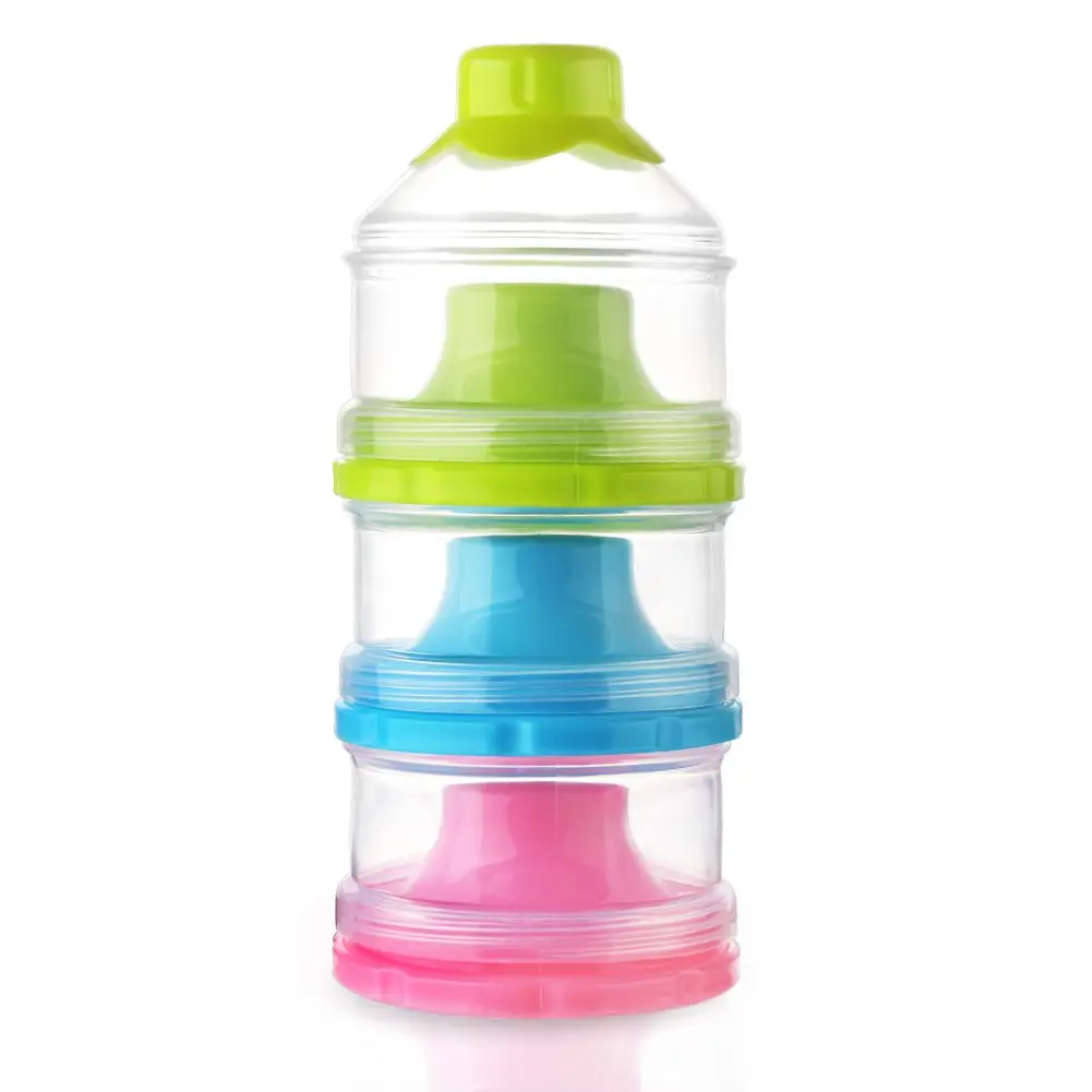 Baby Formula Dispenser, Non-Spill Stackable Formula Dispenser On The Go, Baby & Kids Snack Containers, Formula Container  Travel, BPA Free