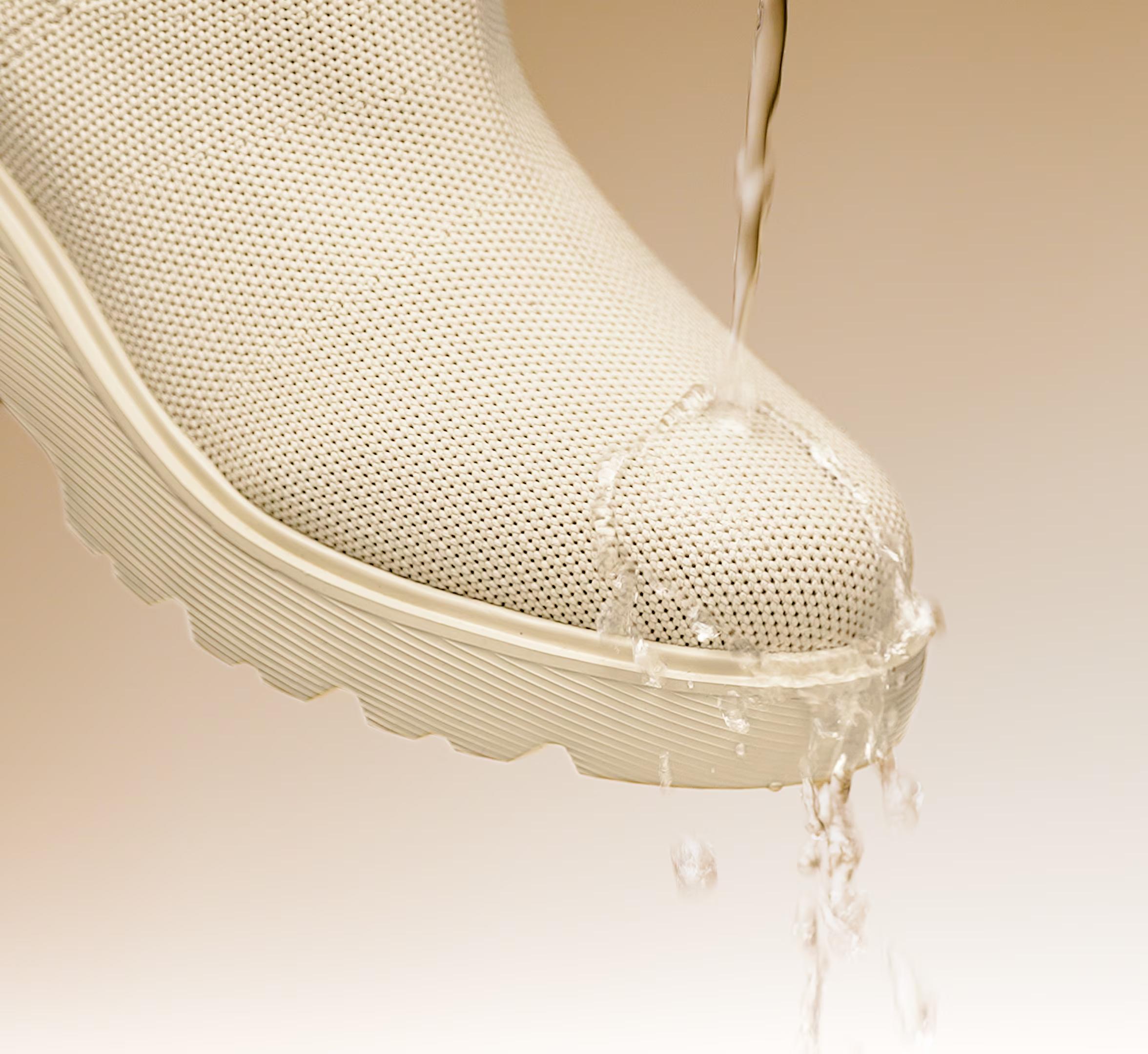 VIVAIA Women's Round-Toe Platform Water Repellent Chunky Wedge Boots-– Lightweight, Stable & Perfect for Travel & Outdoor Wear, Non-slip Boots for Women & Girls, Lug Sole Chelsea Boots Footwear Walking Shoes (Everly) SpringStatements