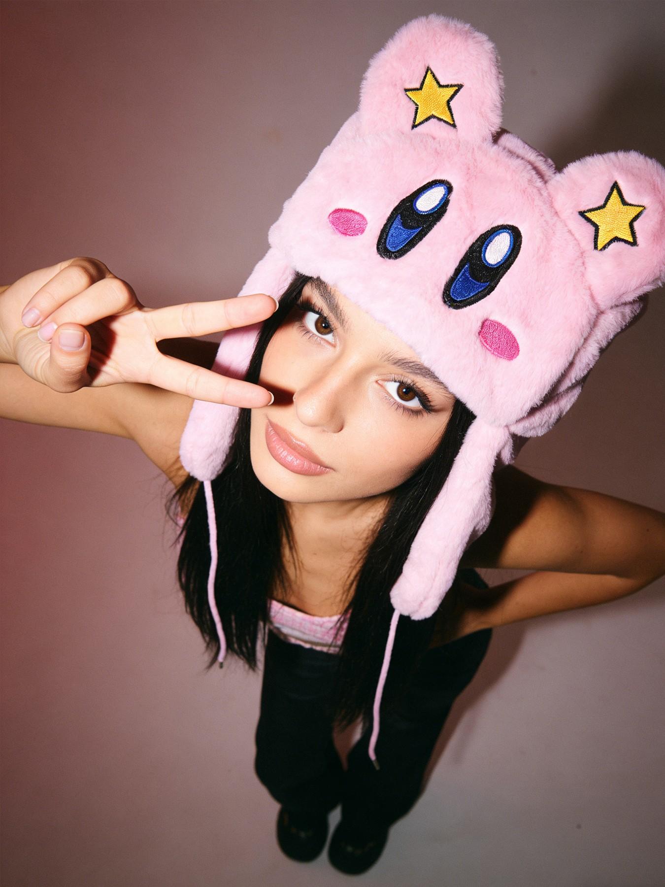 Autumn Winter Fashion Beanie Hat, Warm Cartoon Embroidery Pattern, Unisex Fitted Plush Cap, Street Style, Fall & Winter