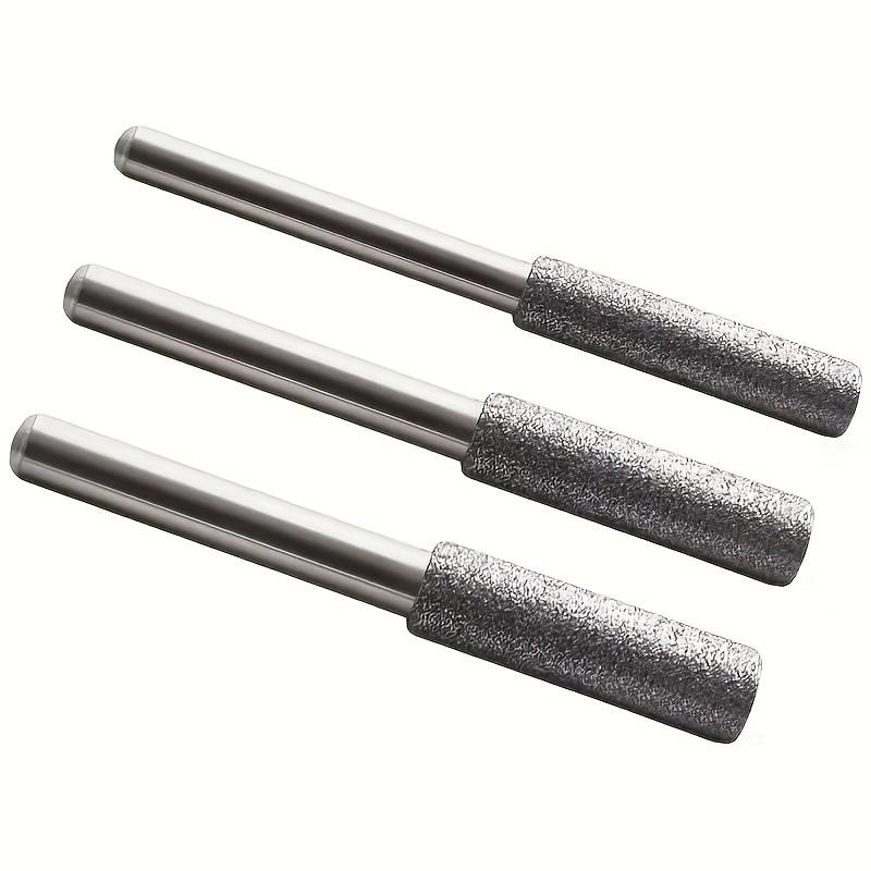 10 Piece Diamond Chainsaw Sharpener Set, Titanium Coated Cubic Zirconia Grinding Discs, Ideal for Cutting Jade, Glass, Metal, Wood