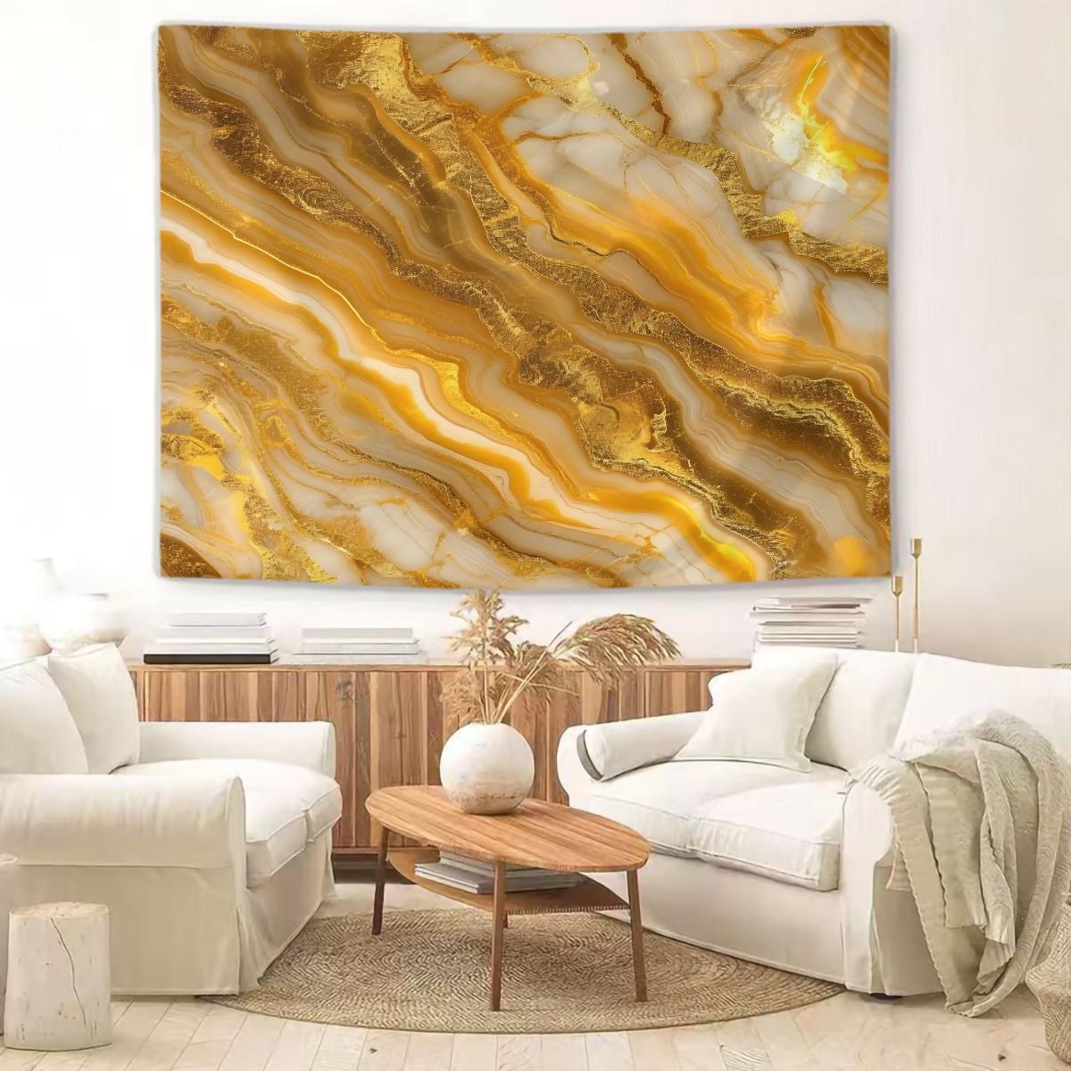 Marble Print Tapestry, Multiple Styles, Luxury Minimalist, Soft Lightweight Durable, Wall Hanging Decor for Bedroom Living Room, Suitable for All People, Ideal Gift Choice