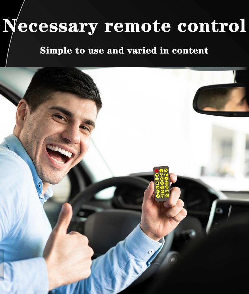 LED Sign for Car, 27"x5"ProgrammableFlexible LED Matrix Panel Bluetooth App Control LED Sign, DlY Design Text, Patterns andAnimations Automotive Vehicle Bright Clear Display