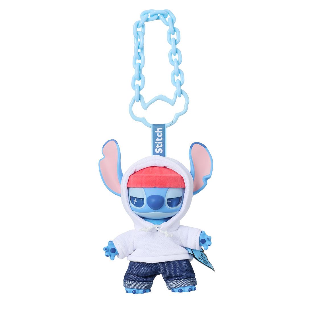 Disney Stitch GenZ Street Series Vinyl Plush Blind Box - Fashion Pendants, Bag Charms for Shopping and Party, Hiphop Style Keychains, Suitable as Gifts for Youth, Christmas Gifts