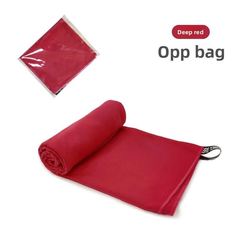 Double-sided velvet quick-drying sports towel sweat-absorbing beach towel made of microfiber