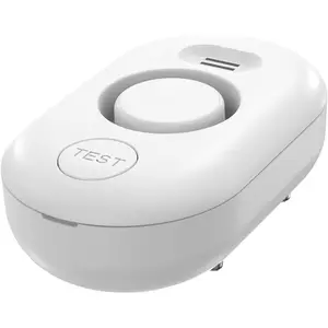 Water Leak Detector for Home, 100dB Water Sensor Alarm, Flood/Drip Leakage Detection Device for Pipe/Drain/Sink/Faucet, Floor Flooding in Basement/Bathroom/Kitchen/Toilet/Laundry Room