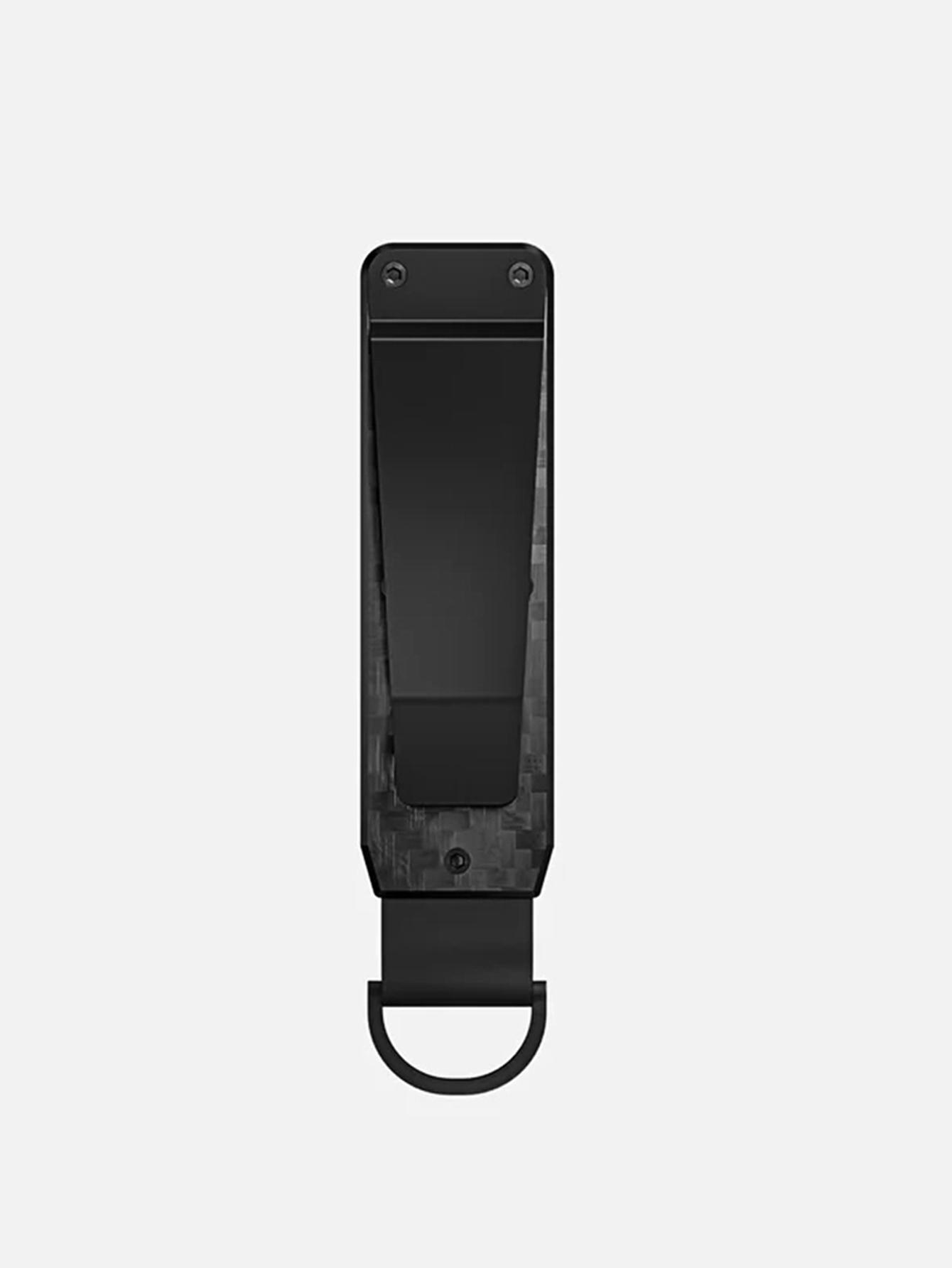 Minimalist Keychain, Heavy Duty Keychain - Compact Metal Key Storage Box With Screwdriver Carbon Fiber Pattern Unisex Key Clip Anti-Scratch Surface, Keys Sleek Light Slim, Durable Key Ring Holder With Gift Box, Gift For Friends, Family, Stylish Keychain