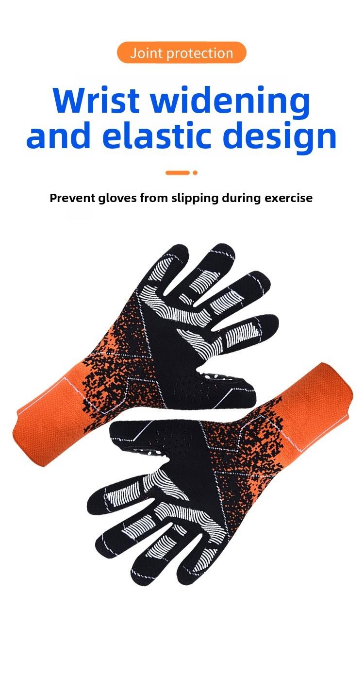 Professional Soccer Goalkeeper Gloves for Adults and Kids Non Slip Breathable Comfortable Falcon Design Match Training Gloves with Strong Grip Palm Protection Enhanced Wrist Support Lightweight Flexible for Youth Boys Girls Professional Football Goalkeepi