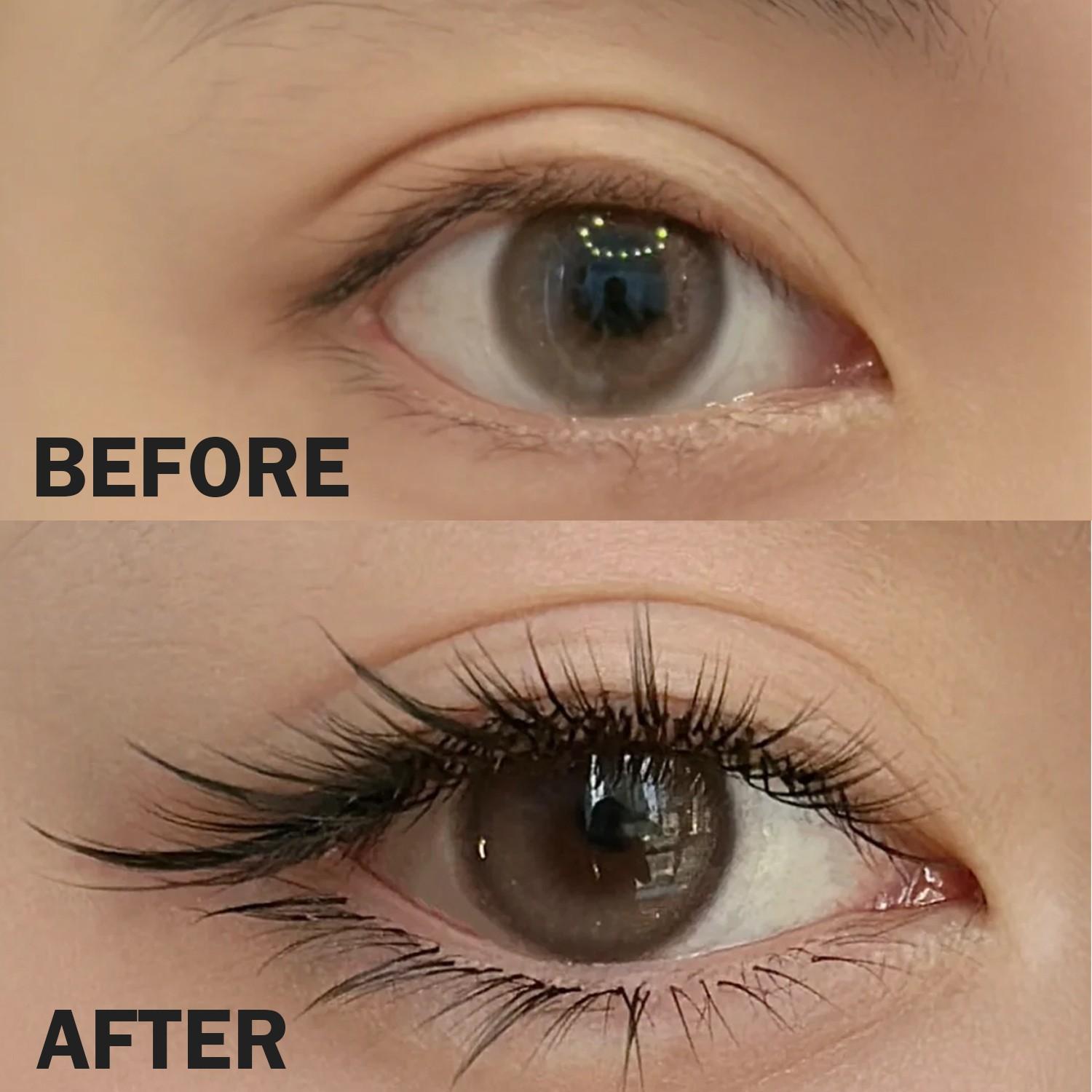10 Pairs Korean False Lashes, Long Gradient, Natural Upturn, Lightweight Soft, Clear Fiber, Sweet Makeup, Daily Outing, Date Photo, Travel Party